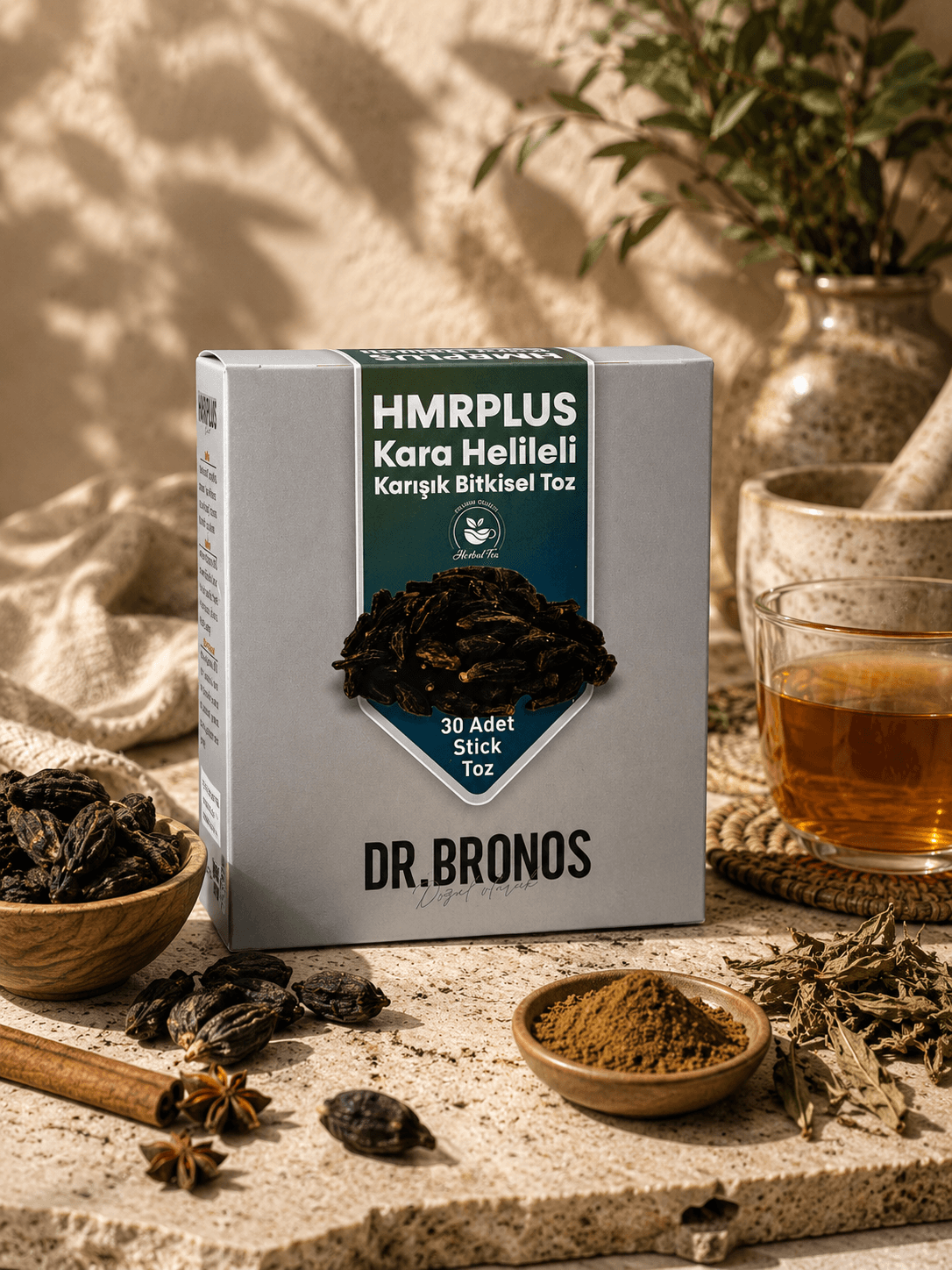 HMRPLUS ( KARA HELİLE ) ÇAY 90 GR
