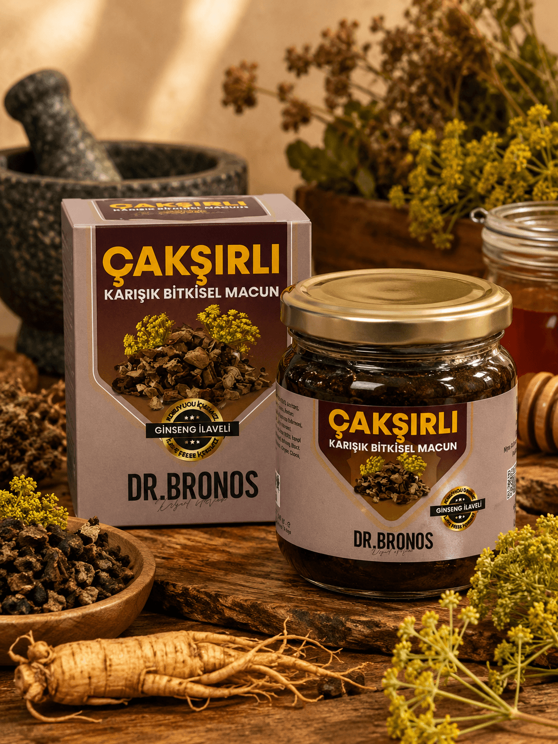 ÇAKŞIR ( GİNSENGLİ ) MACUN 240 GR