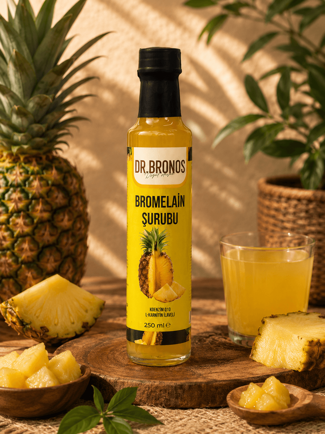 BROMELAİN ŞURUP 350 GR