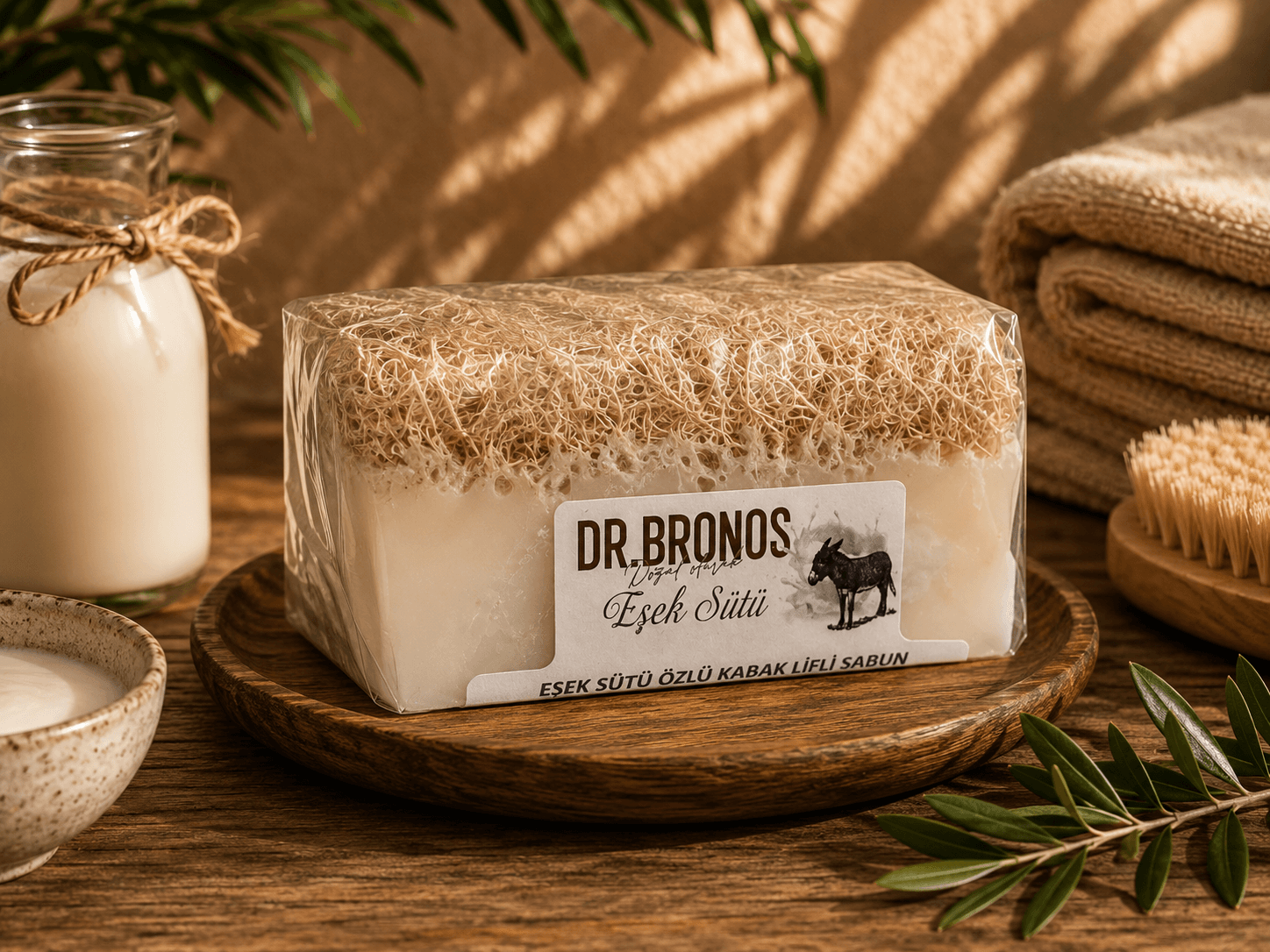 KABAK LİFLİ EŞEK SÜTLÜ SABUN 110 GR