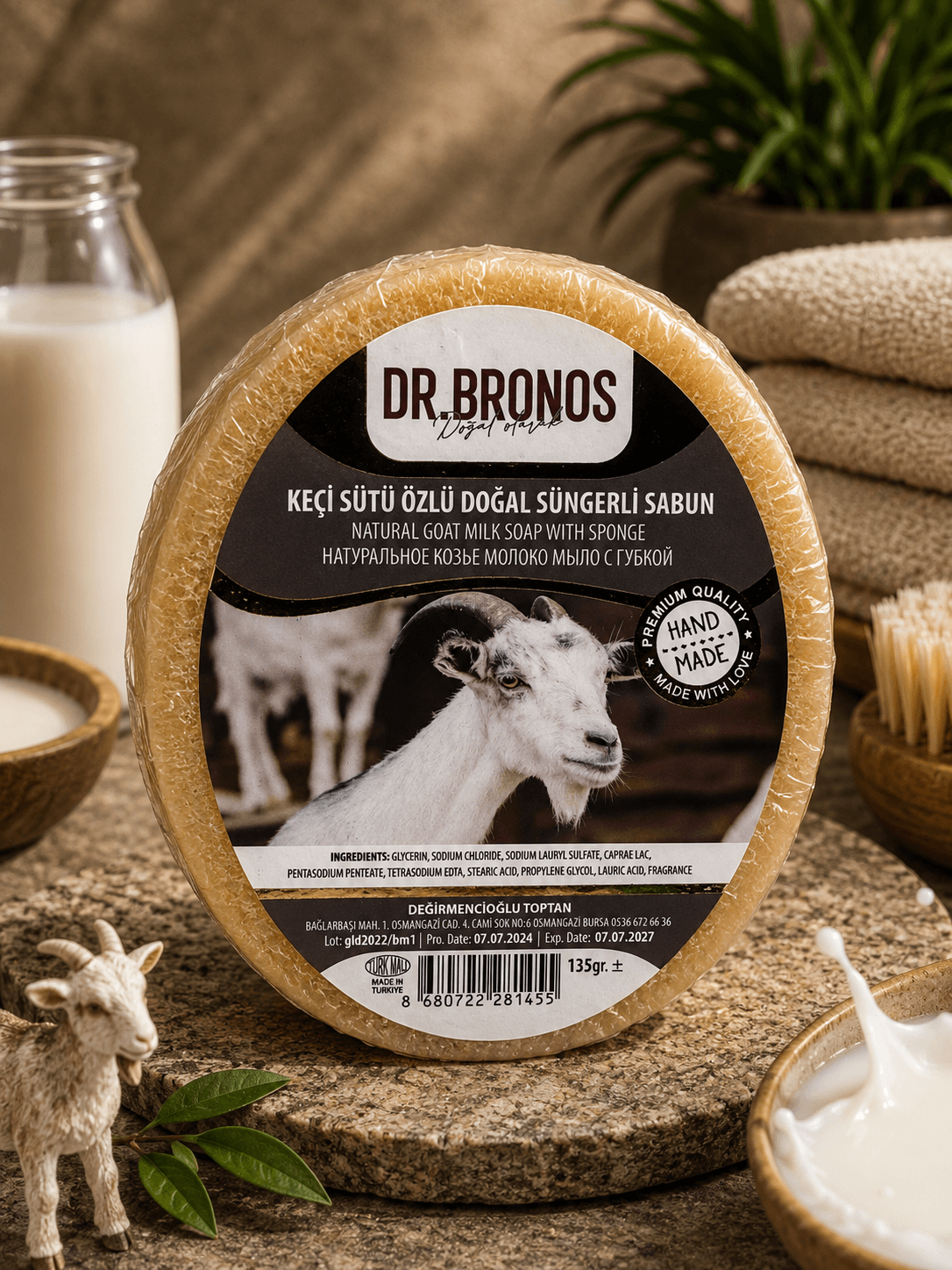 KEÇİ SÜTLÜ SABUN 135 GR