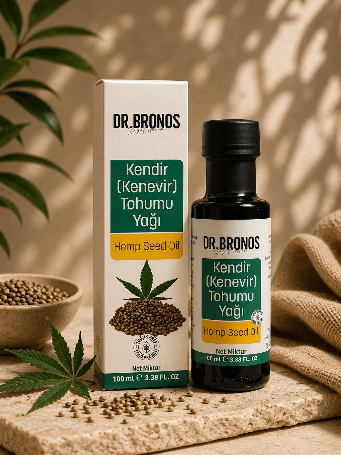 KENEVİR ( KENDİR ) YAĞI 100 ML