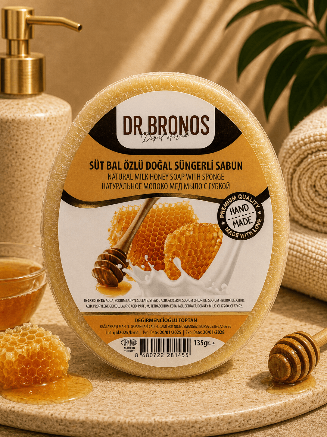 SÜTLÜ BALLI SABUN 135 GR